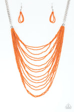 Load image into Gallery viewer, Bora Bombora - Orange Necklace