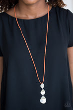 Load image into Gallery viewer, Embrace The Journey - Orange Necklace