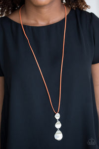 Embrace The Journey - Orange Necklace