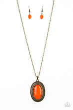 Load image into Gallery viewer, Practical Prairie - Orange Necklace