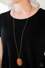 Load image into Gallery viewer, Practical Prairie - Orange Necklace