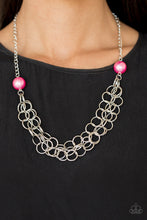 Load image into Gallery viewer, Daring Diva - Pink Necklace