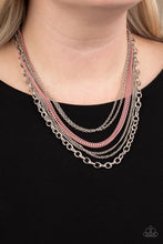 Load image into Gallery viewer, Intensely Industrial - Pink Necklace