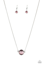 Load image into Gallery viewer, Rose-Colored Glasses - Purple Necklace