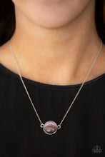 Load image into Gallery viewer, Rose-Colored Glasses - Purple Necklace