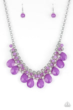 Load image into Gallery viewer, Trending Tropicana - Purple Necklace