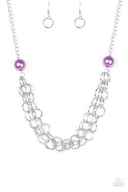 Daring Diva - Purple Necklace