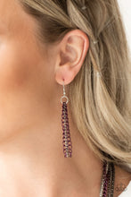 Load image into Gallery viewer, Colorful Calamity - Purple Necklace