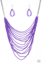 Load image into Gallery viewer, Bora Bombora - Purple Necklace