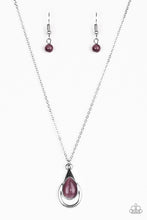 Load image into Gallery viewer, Just Drop It! - Purple Necklace