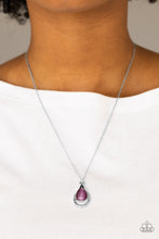 Load image into Gallery viewer, Just Drop It! - Purple Necklace