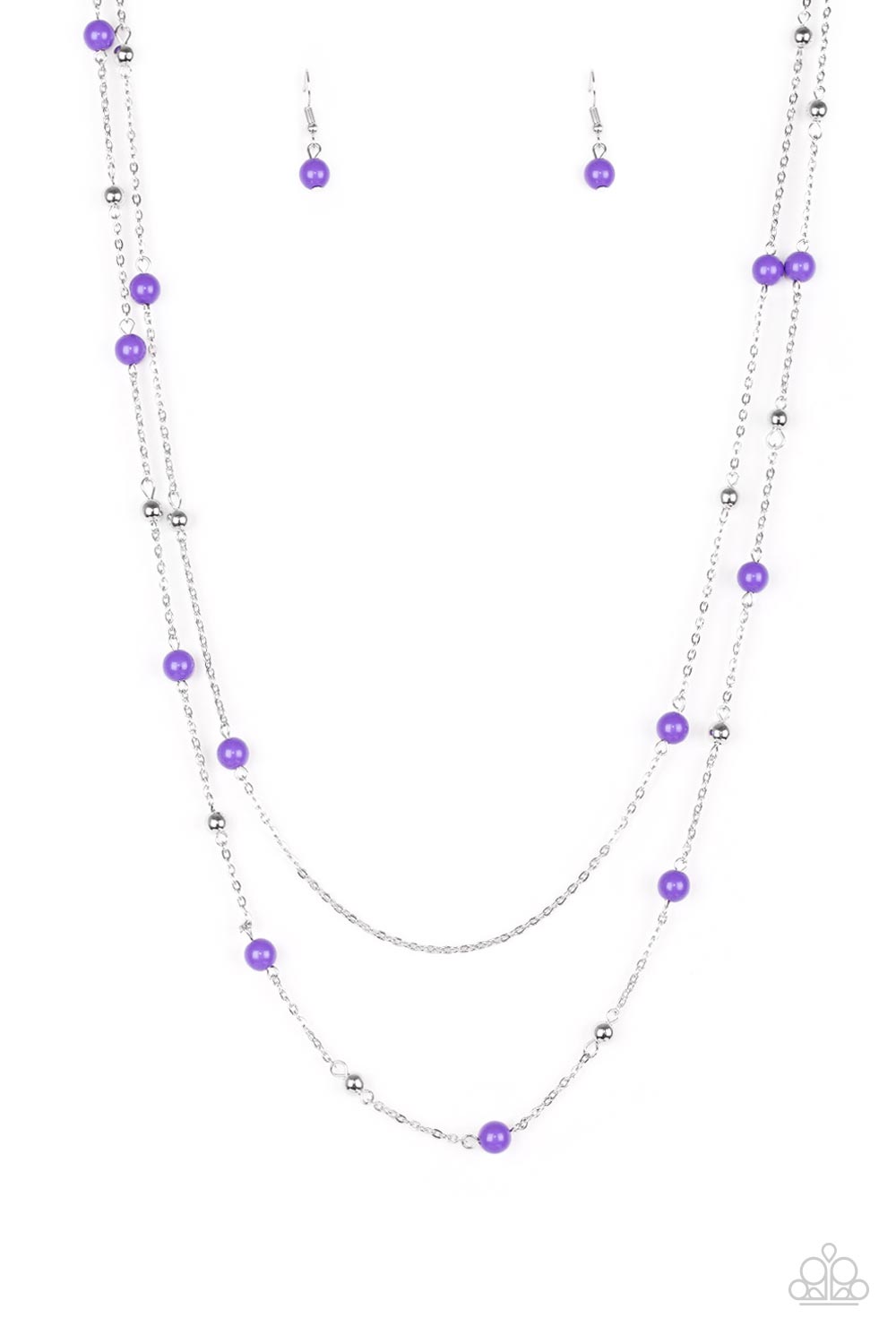 Beach Party Pageant - Purple Necklace