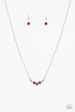 Load image into Gallery viewer, Sparkling Stargazer - Red Necklace