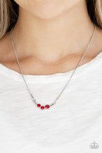 Load image into Gallery viewer, Sparkling Stargazer - Red Necklace