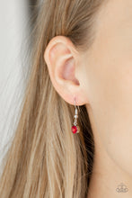 Load image into Gallery viewer, Sparkling Stargazer - Red Necklace