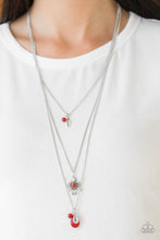 Load image into Gallery viewer, Soar With The Eagles - Red Necklace