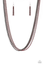 Load image into Gallery viewer, Colorful Calamity - Red Necklace