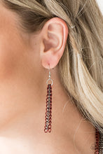 Load image into Gallery viewer, Colorful Calamity - Red Necklace