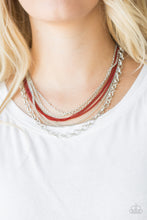 Load image into Gallery viewer, Intensely Industrial - Red Necklace