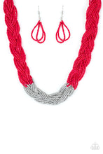 Load image into Gallery viewer, Brazilian Brilliance - Red Necklace