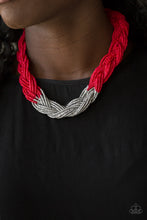 Load image into Gallery viewer, Brazilian Brilliance - Red Necklace