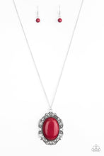 Load image into Gallery viewer, Vintage Vanity - Red Necklace