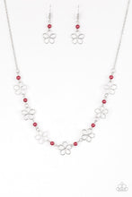 Load image into Gallery viewer, Always Abloom - Red Necklace