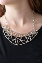 Load image into Gallery viewer, Strike While HAUTE - Silver Necklace