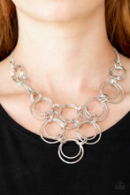 Load image into Gallery viewer, Ringing Off The Hook - Silver Necklace