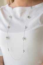 Load image into Gallery viewer, Champagne On The Rocks - Silver Necklace