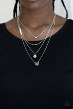 Load image into Gallery viewer, Gypsy Heart - White Necklace