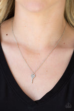 Load image into Gallery viewer, Key Figure - White Necklace