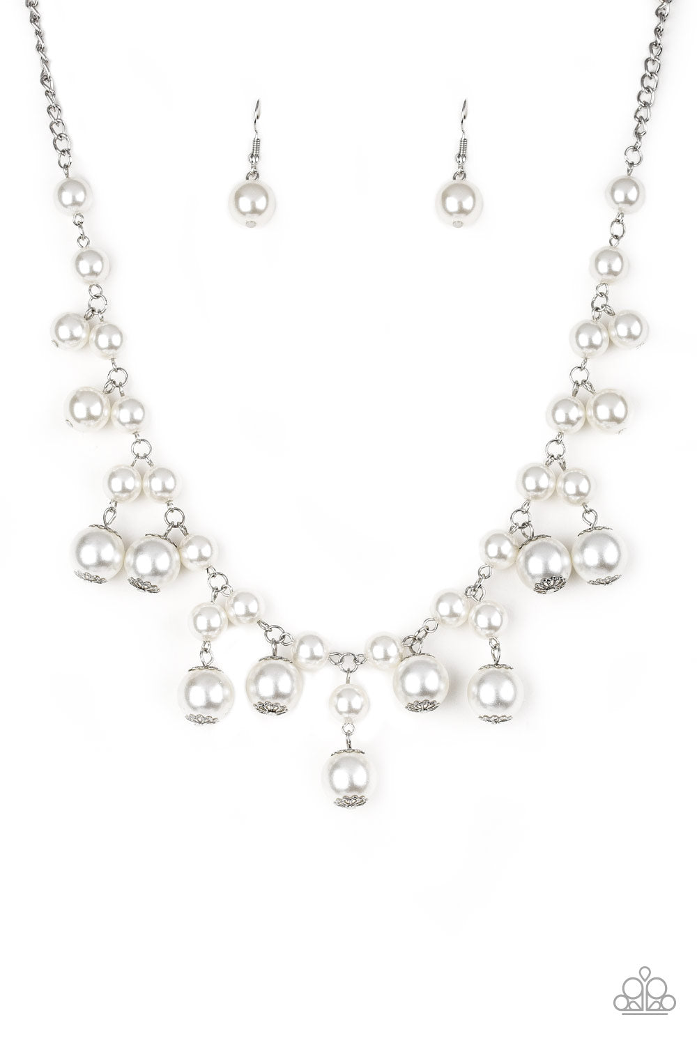 Soon To Be Mrs. - White Necklace