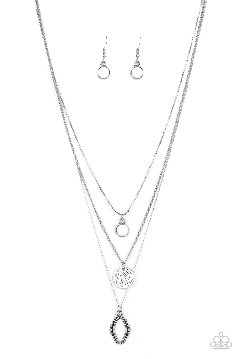 Tide Drifter - White Necklace