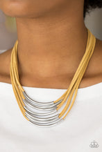 Load image into Gallery viewer, Walk The WALKABOUT - Yellow Necklace