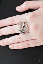 Load image into Gallery viewer, Urban Meditation - Black Ring