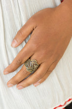 Load image into Gallery viewer, Fire and Ice - Brass Ring