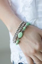 Load image into Gallery viewer, Modestly Madonna - Green Set of Bracelets