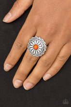 Load image into Gallery viewer, Daringly Daisy - Orange Ring