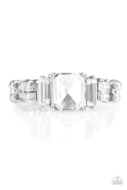 Born To Rule - White Dainty Ring
