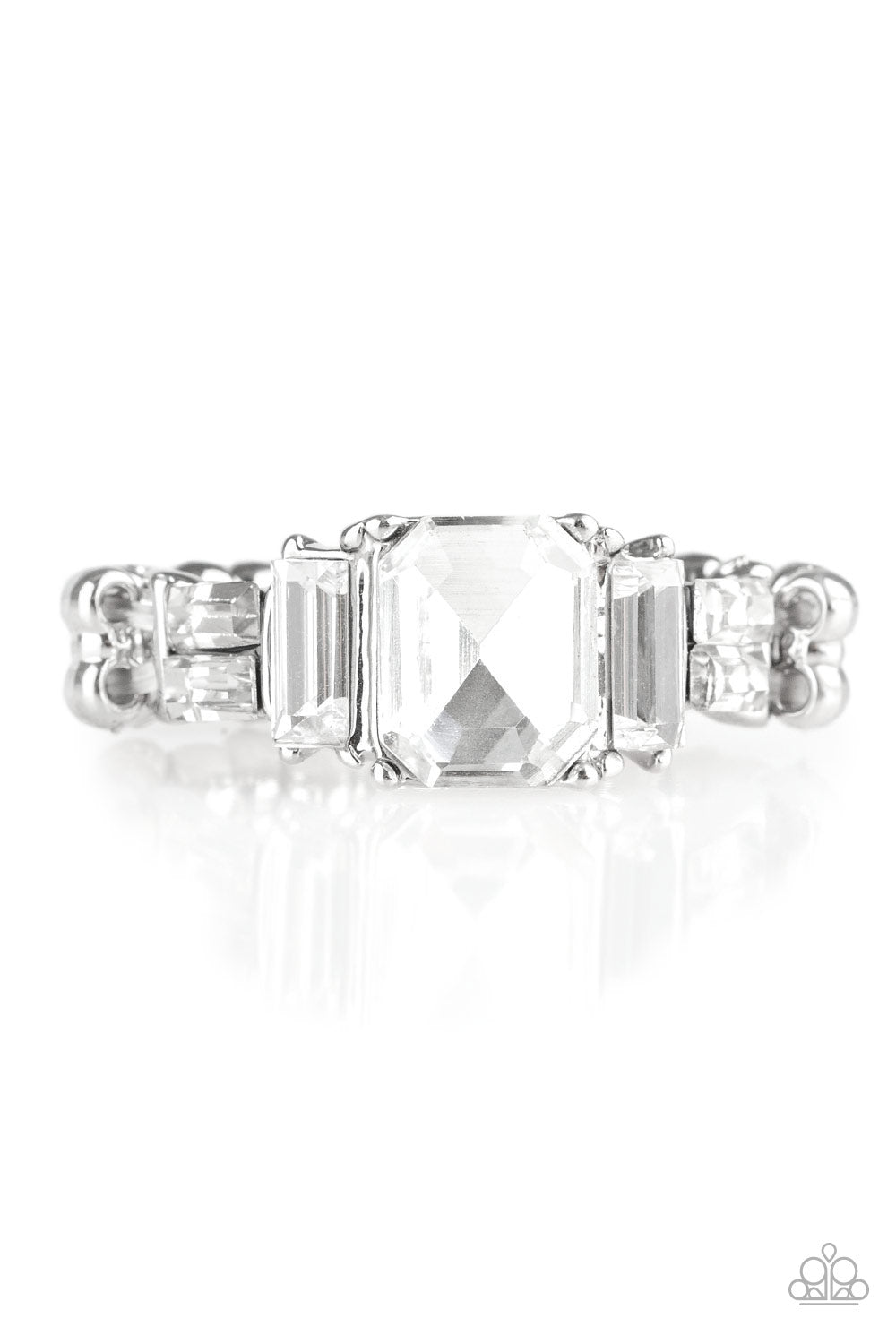 Born To Rule - White Dainty Ring
