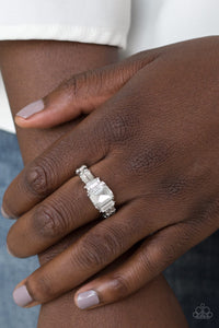 Born To Rule - White Dainty Ring