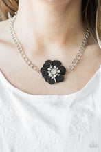 Load image into Gallery viewer, Hibiscus Hula - Black Necklace