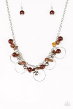 Load image into Gallery viewer, Mountain Mosaic - Brown Necklace