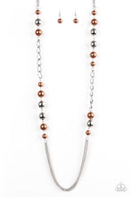 Load image into Gallery viewer, Uptown Talker - Brown Necklace