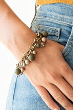 Load image into Gallery viewer, Grit and Glamour - Green Bracelet