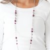 Load image into Gallery viewer, Uptown Talker - Purple Necklace