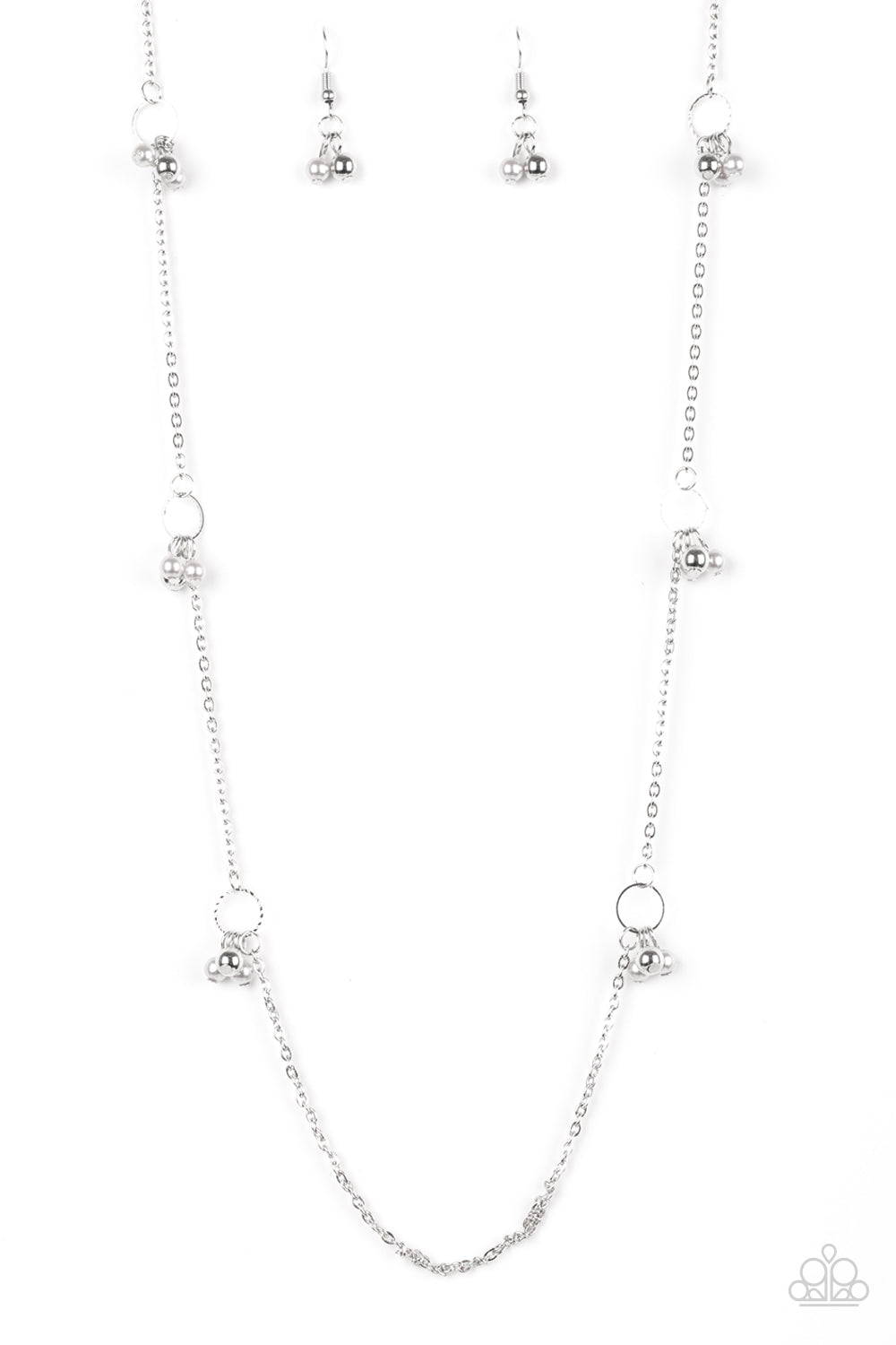 House Party Posh - Silver Necklace