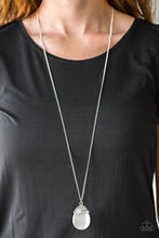 Load image into Gallery viewer, Nightcap and Gown - White Necklace