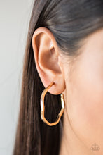 Load image into Gallery viewer, Another Day, Another Slay - Gold Hoop Earrings